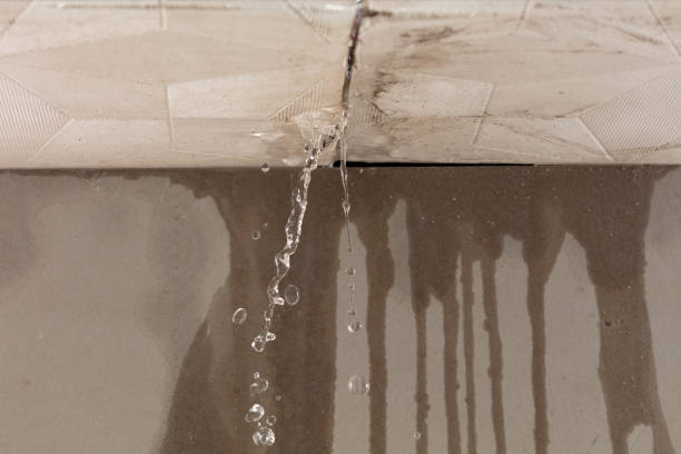 Professional Water Extraction technician working in Pocasset, OK